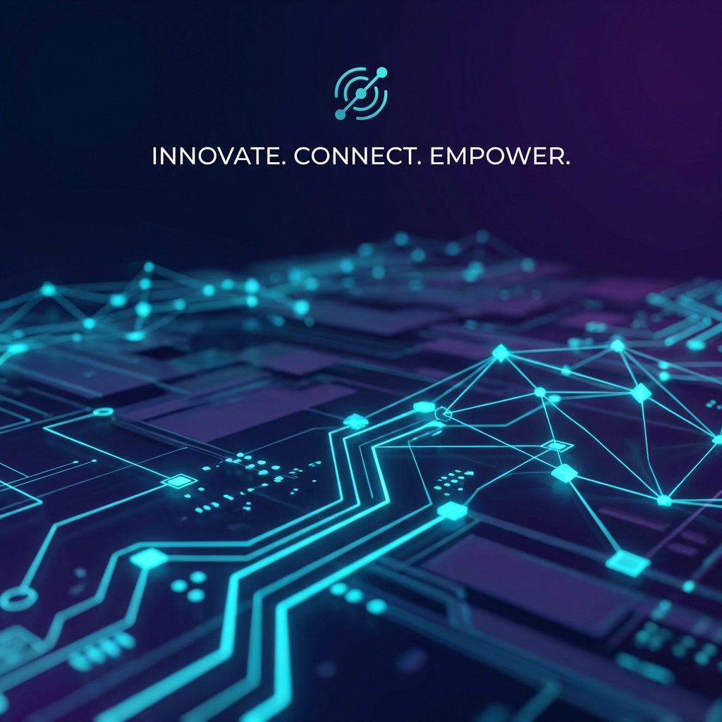 Abstract Technology Background